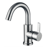 304 Wes wastafelkraan met draaibare uitloop RVS